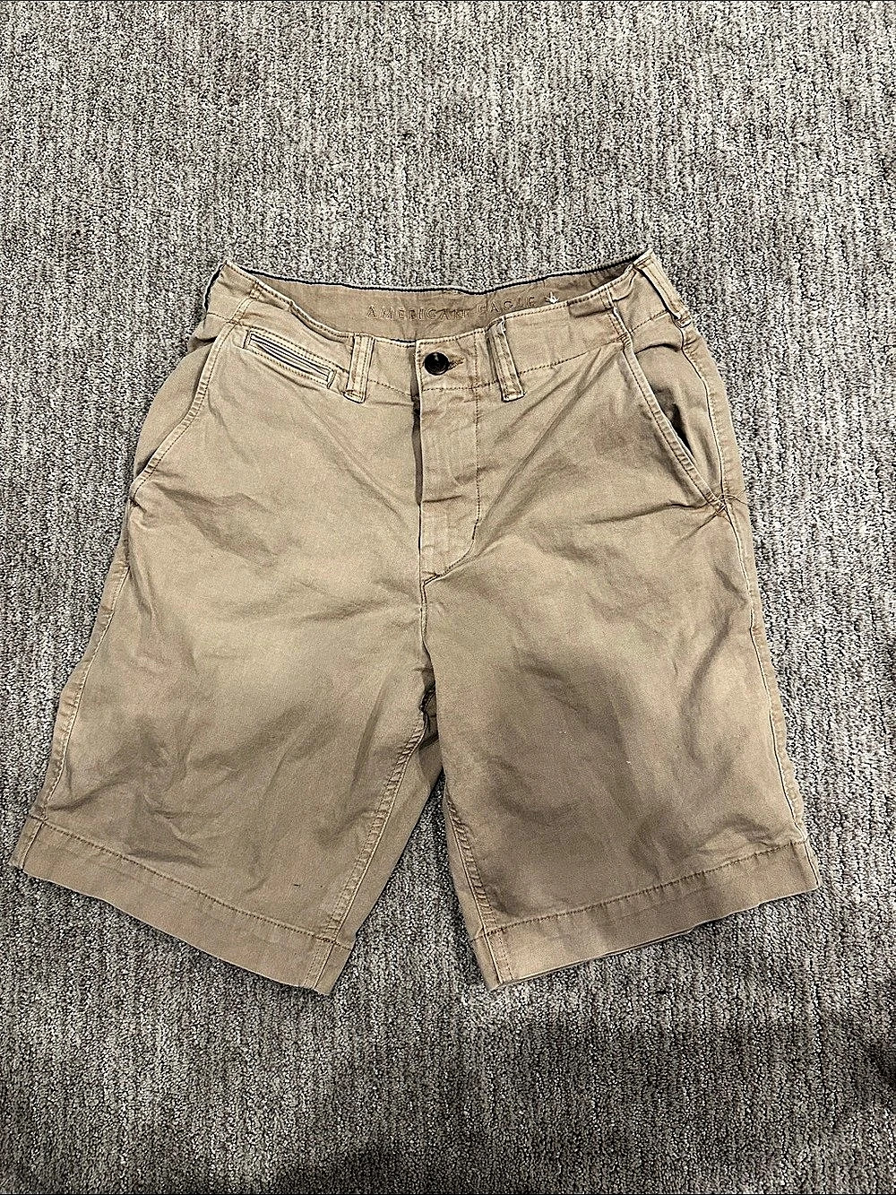 American Eagle Next Level Flex Men's Beige Shorts Waist 28